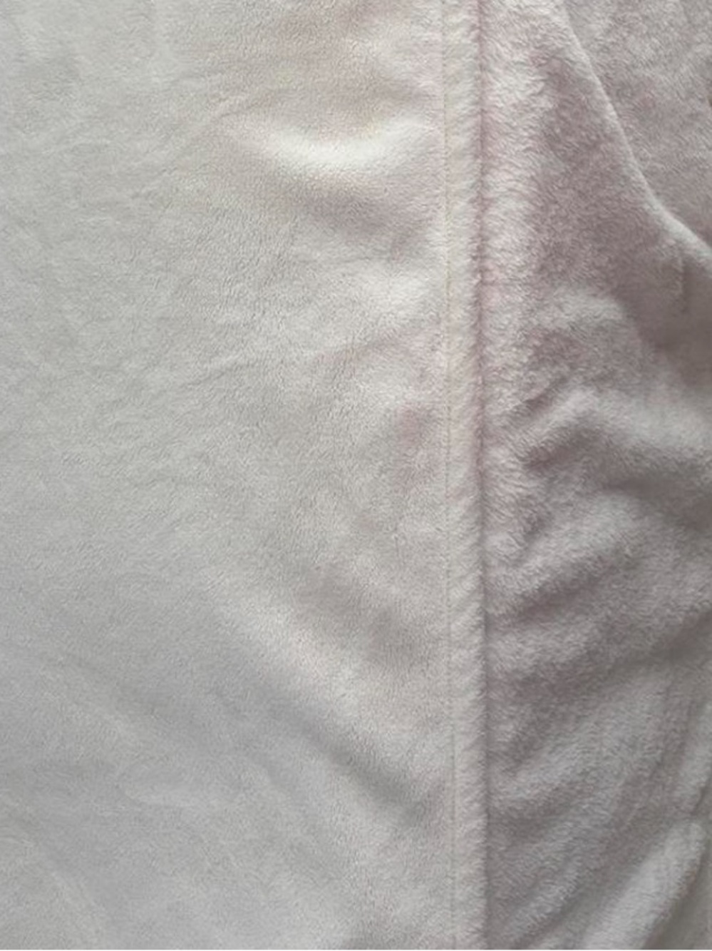 Soft Plush White Throw Blanket
